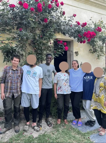 1er groupe, 1er séjour, mai 2022